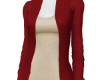 Red and White Wool Set