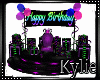 Neon Birthday Throne