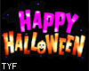 Happy Halloween - sign