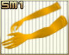 SM1 Lycra Gloves Gold