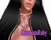 ♥Colar rosa Rute♥