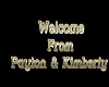 Payton & Kim Sign Gold