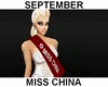 (S) Miss CHINA ! Scarf !