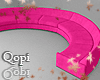 Deep Pink Family Couch