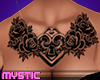 Lock & Roses Tattoo