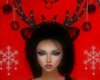 Red/Black Gothic Antlers