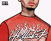 🔥. Hell Red T-Shirt