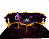 Purple/Gold Couch