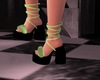 鬼 Green Sandals