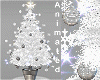white Christmas tree ANI