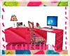 Alana's Pink Heart Desk