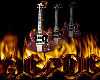 Posters AcDc Guitars