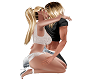 kiss together