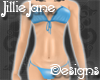 {JJ} Shiny Kini Blue