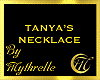 TANYA'S NECKLACE
