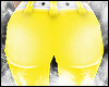 =BigBty=Yellow PVC Pants