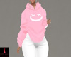 Pink Hoodie Smile
