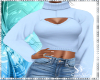 {SS} Open Sweater Blu