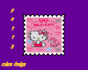 hello kitty stamp 8