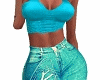 UXI] SEXY TURQ JEANS RLL