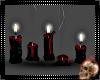 Gothic Red Candles