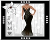 !E! Black Gwon Gown