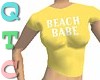 BeachBabe Tee~ Yellow