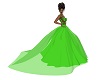 *Janelle* Green Gown