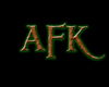 Elven AFK Sign