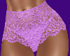 lacy purple panties