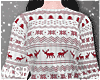 B | Xmas White Sweater 