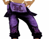 {M}Purple Jean w/skullz