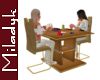 MLK Wood Card Table