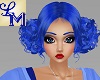 !LM Curly Blue Buns Leia