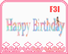 F3| Rainbow Birthday