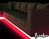 Neon Couch Red
