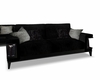 Sofa with built in shelf