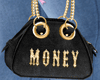 Black Money Bag Gold