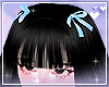 Kawaii mini bows blue
