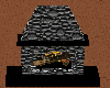 animated stone fireplace