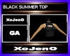 BLACK SUMMER TOP