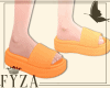 F! Mirian Orange Slipper