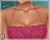 Pink Side Slit Gown
