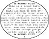 A round tuit sticker