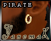 !Yk Pirate Earring Gold