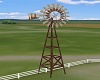 Rustic Animated Windmill