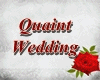 Quaint Wedding Bench
