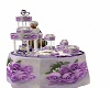 wedding cake lilac