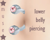 Ch. low belly piercing r