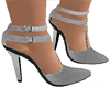 Mini Heels - Silver
